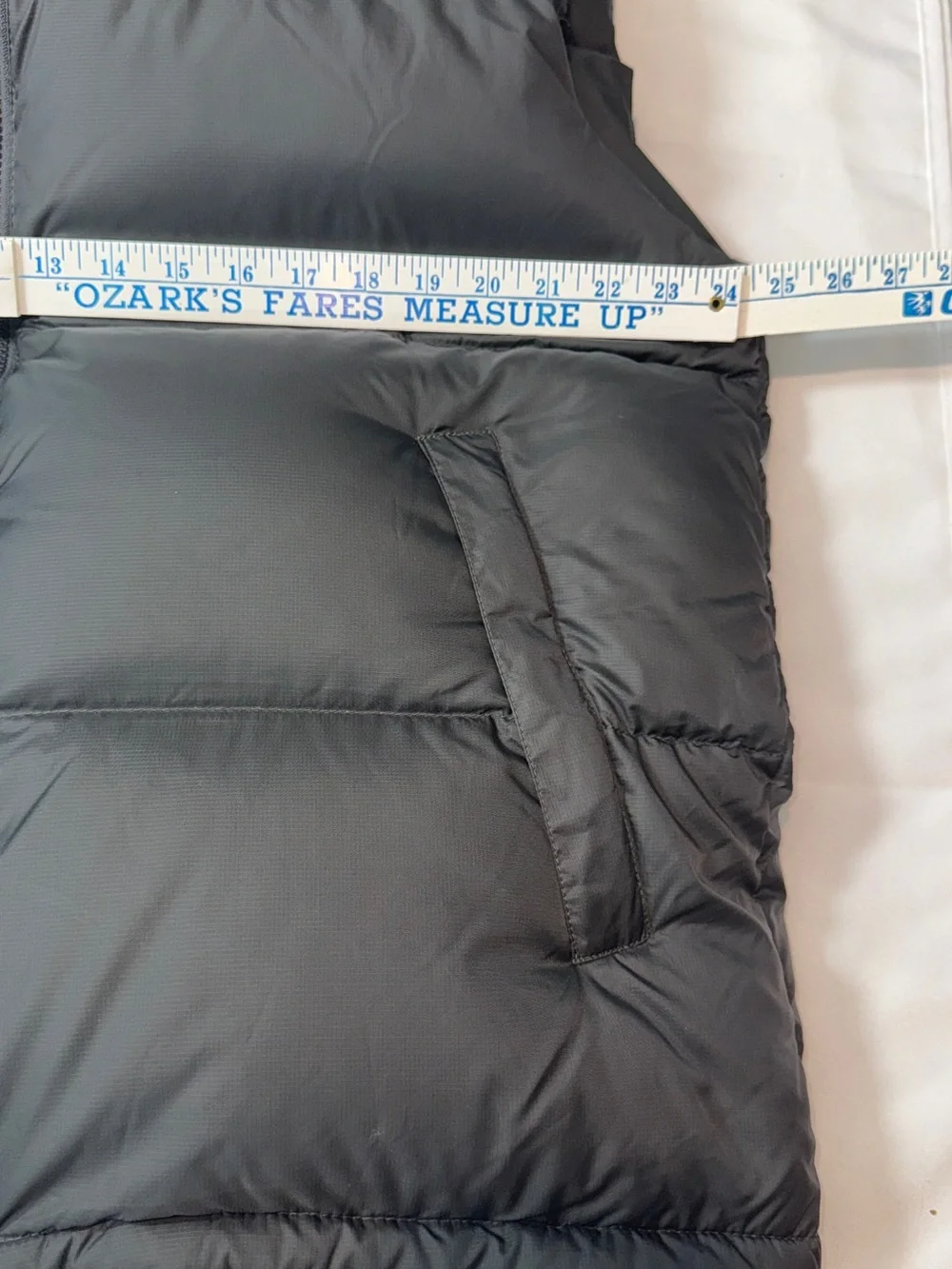 The North Face Black Puffer Down Vest